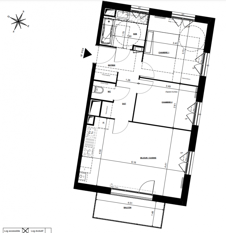 Plan du lot