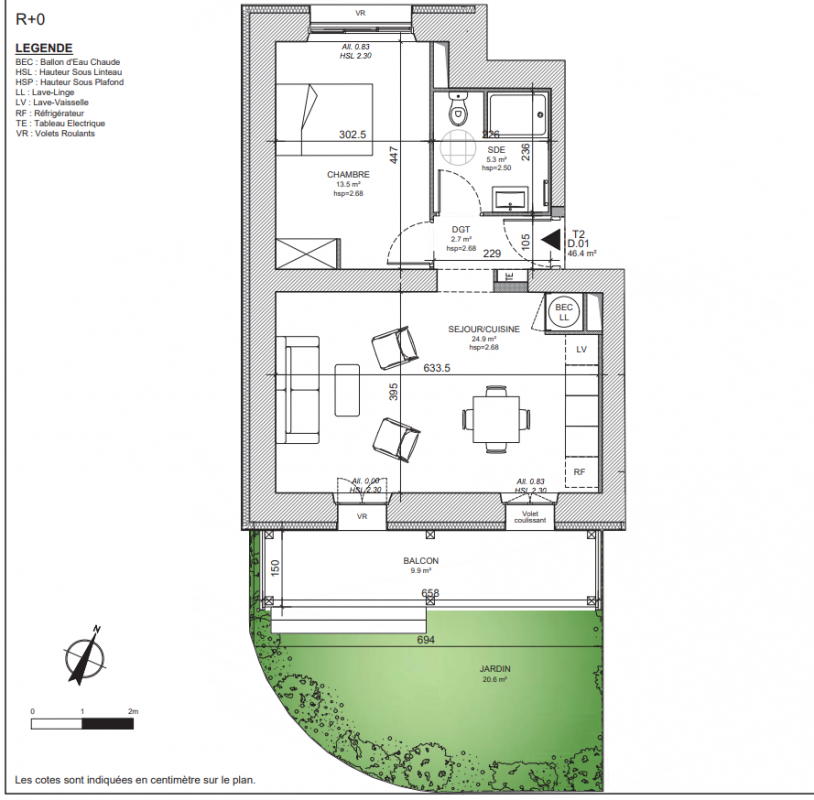 Plan du lot