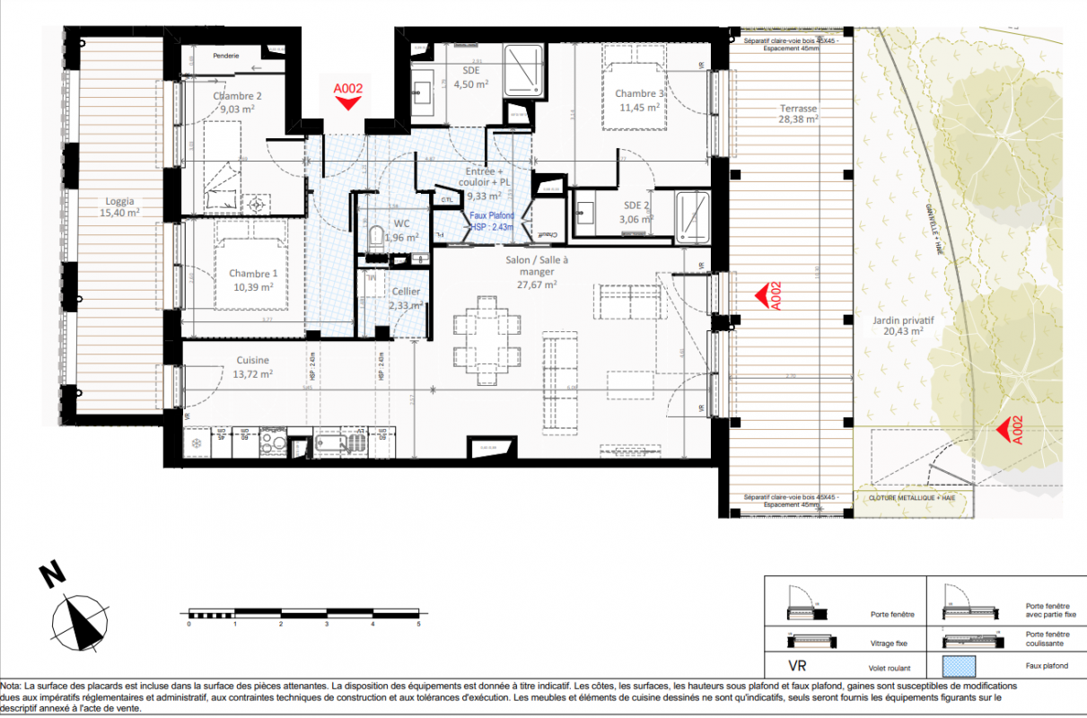 Plan du lot