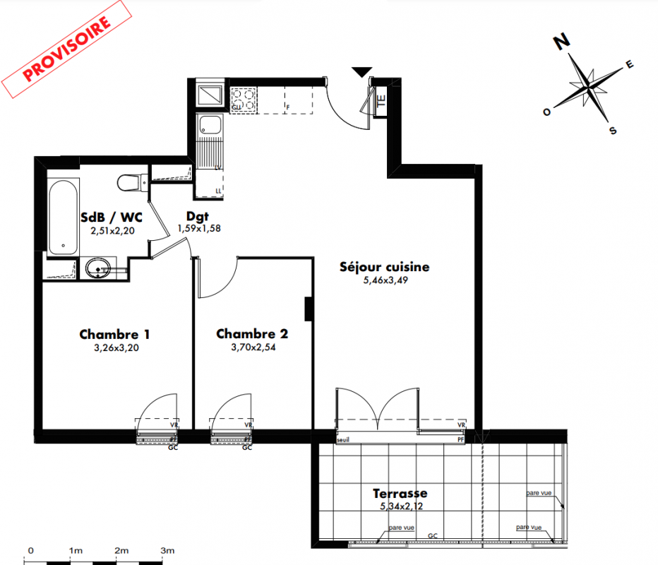 Plan du lot