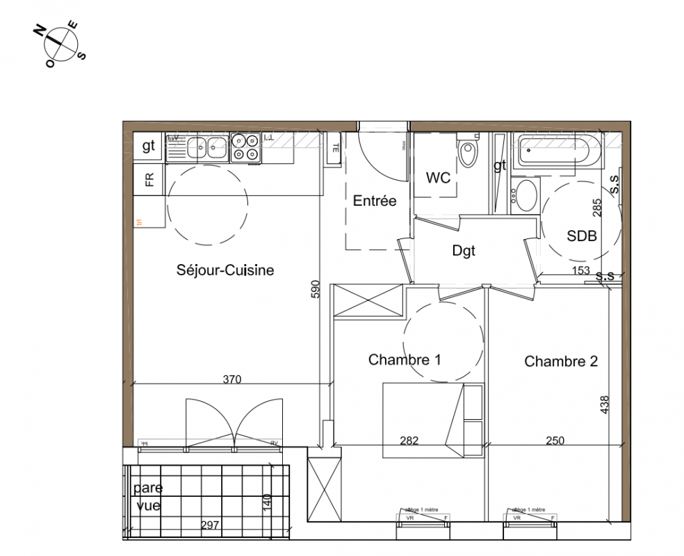 Plan du lot