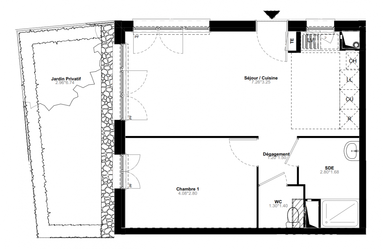 Plan du lot