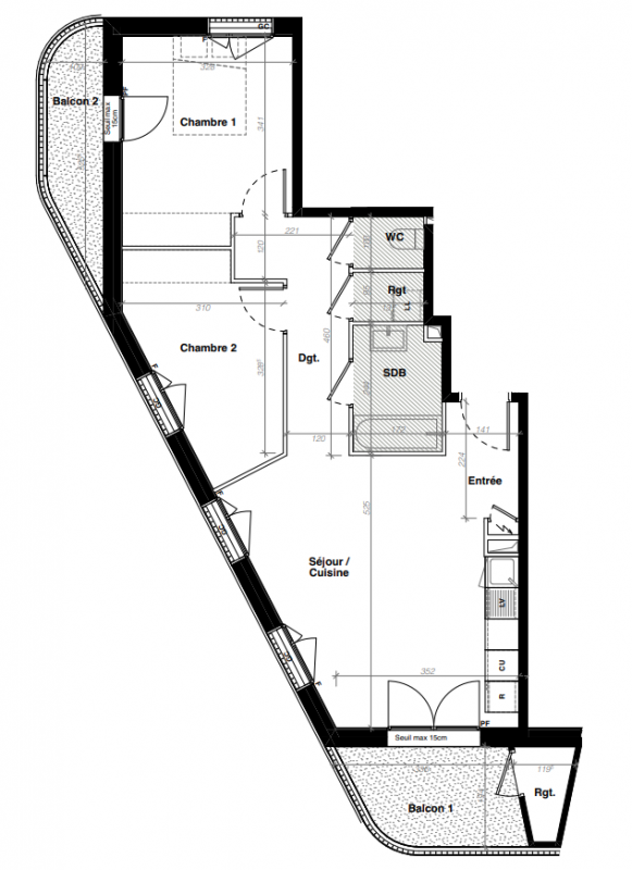 Plan du lot