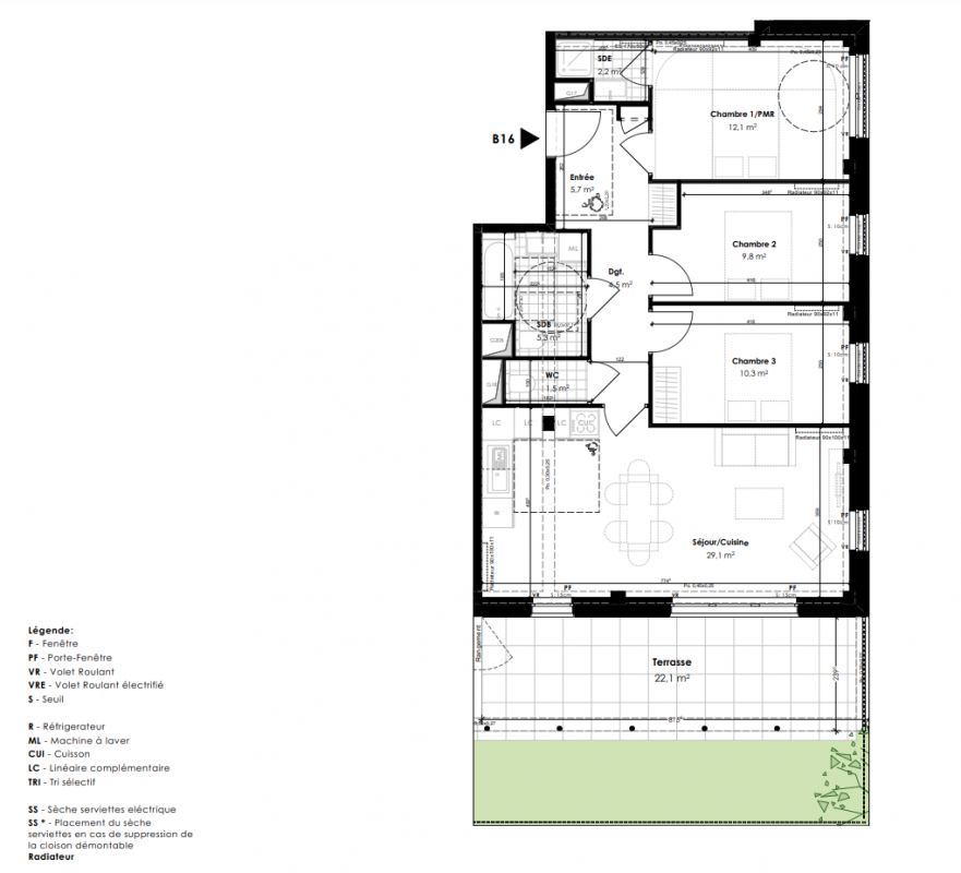 Plan du lot