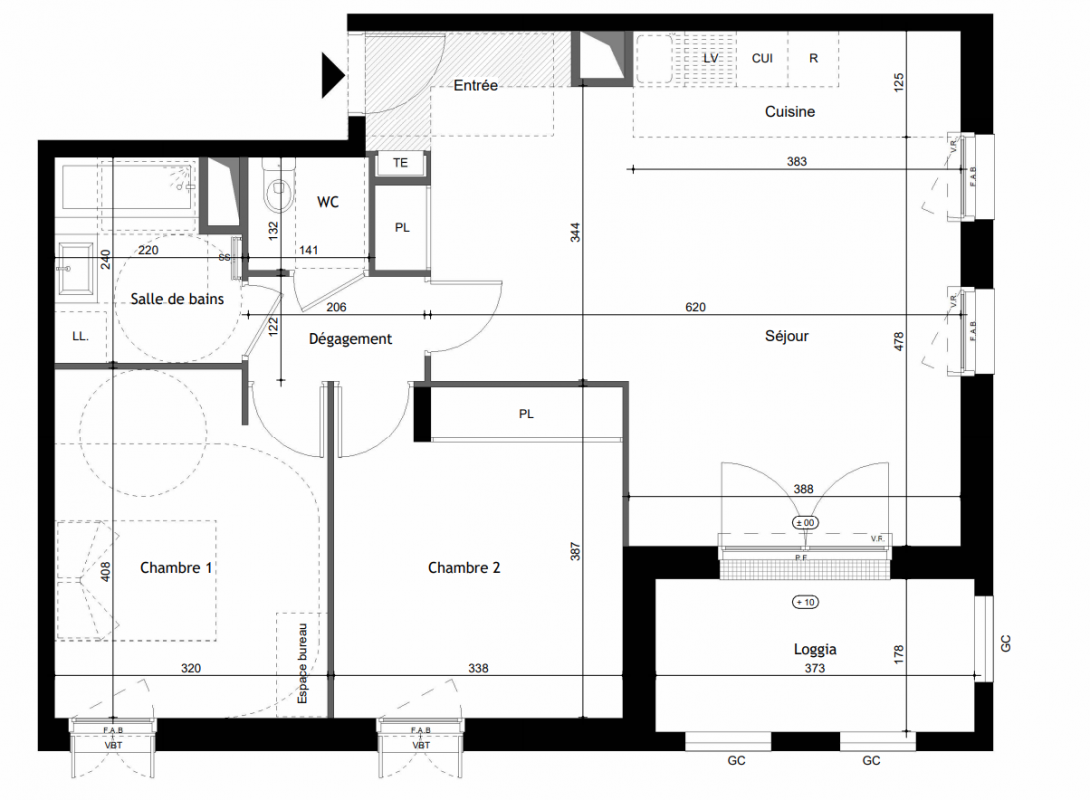 Plan du lot