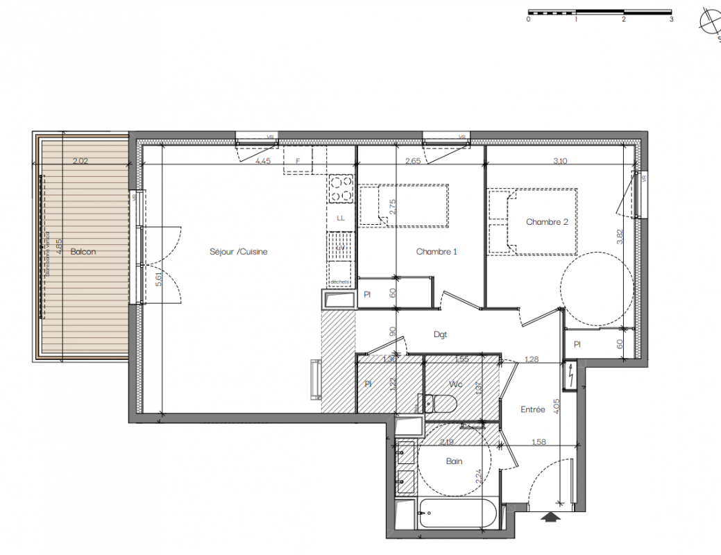 Plan du lot