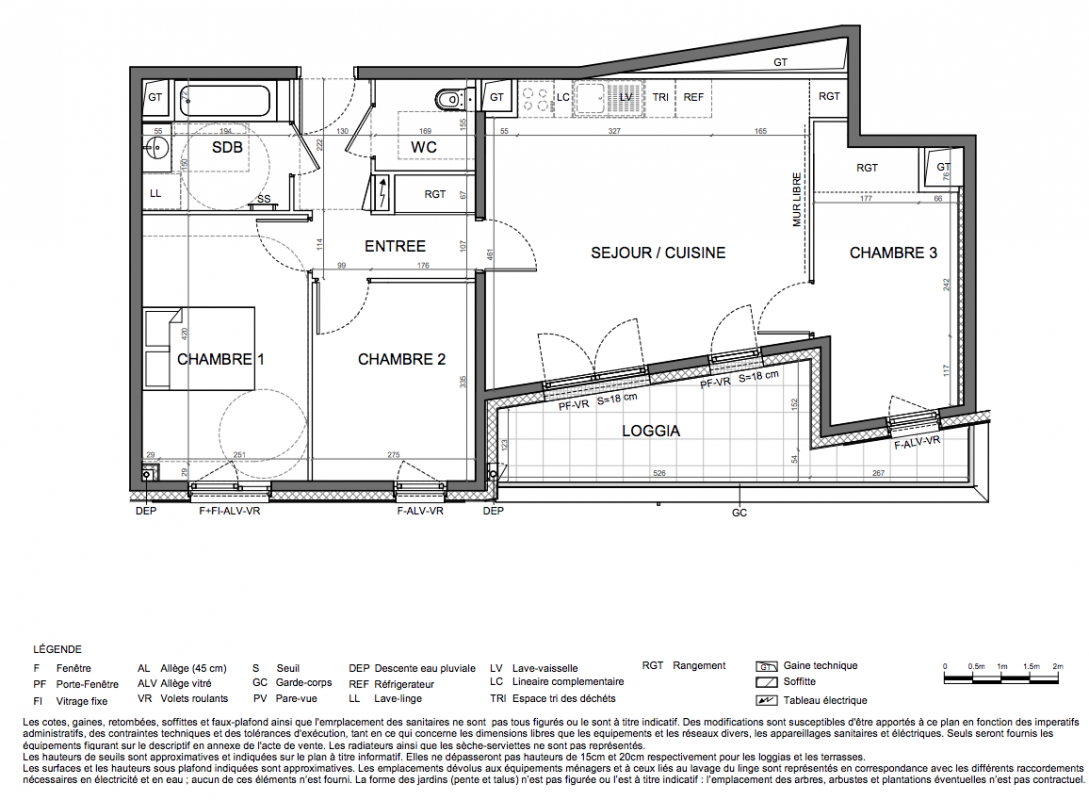 Plan du lot