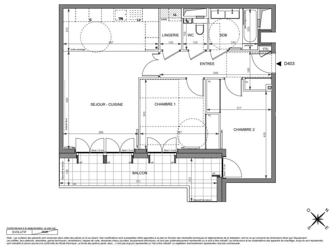Plan du lot