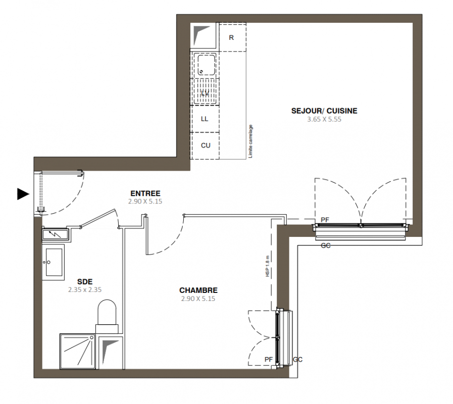 Plan du lot