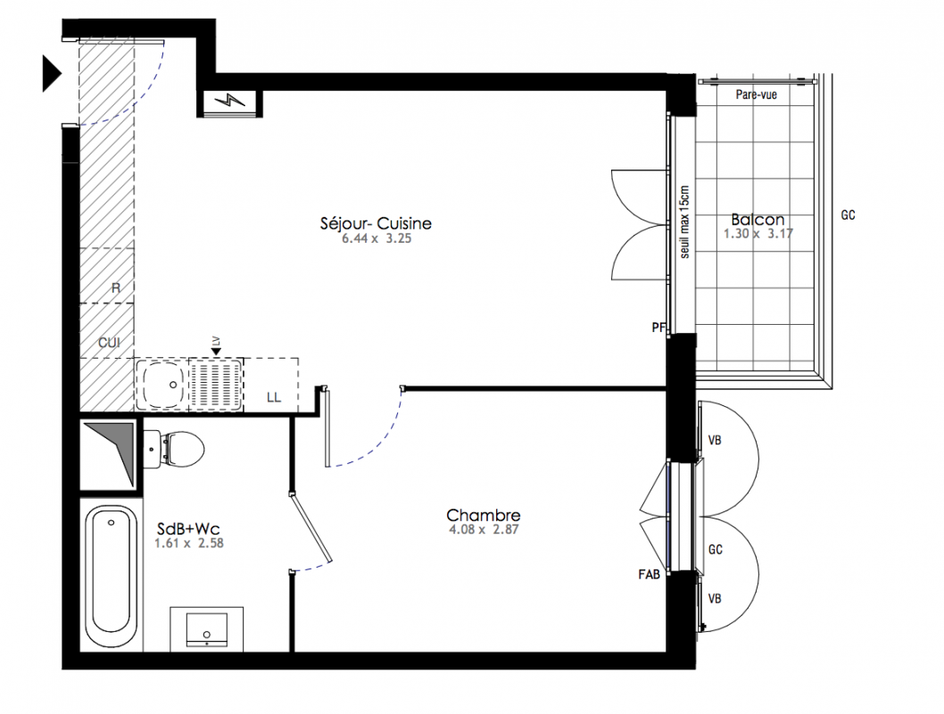 Plan du lot