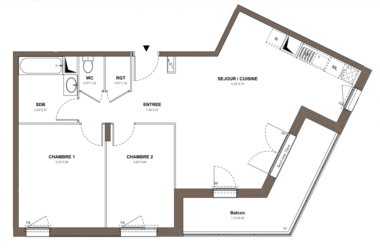 Plan du lot