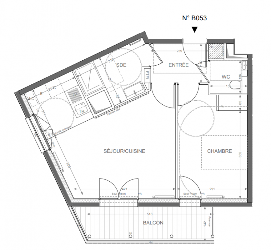 Plan du lot