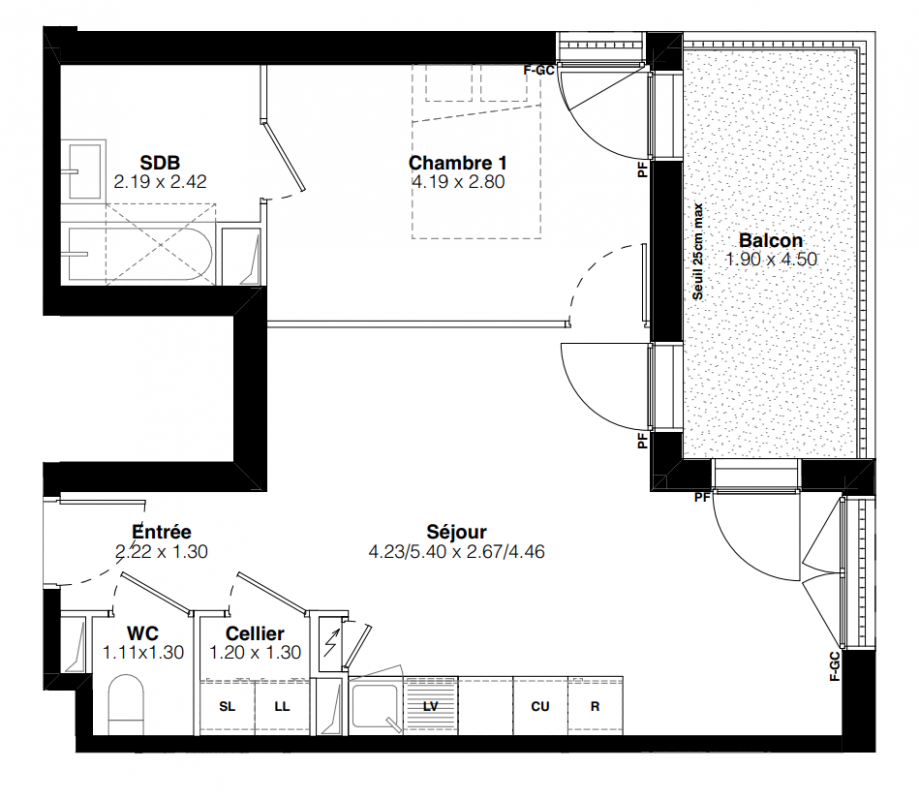 Plan du lot