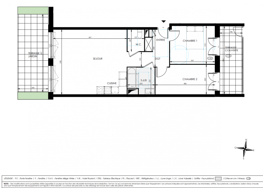 Plan du lot