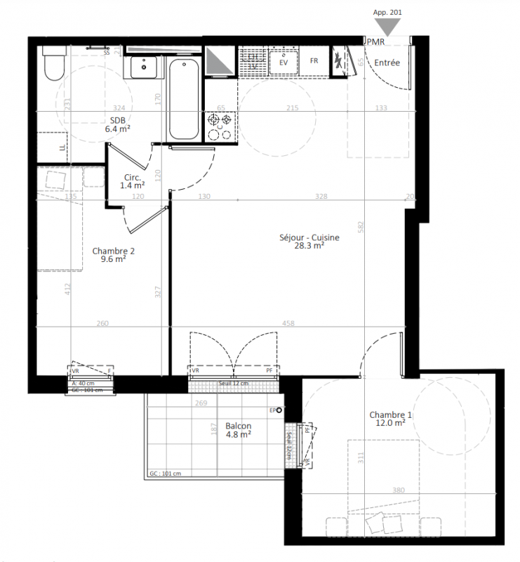 Plan du lot
