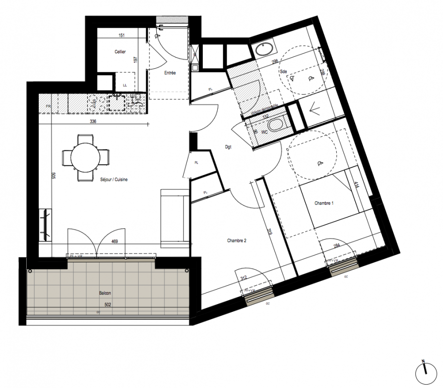 Plan du lot