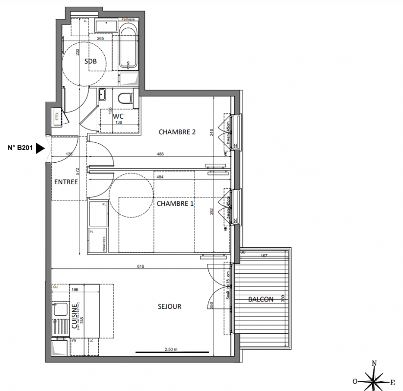 Plan du lot