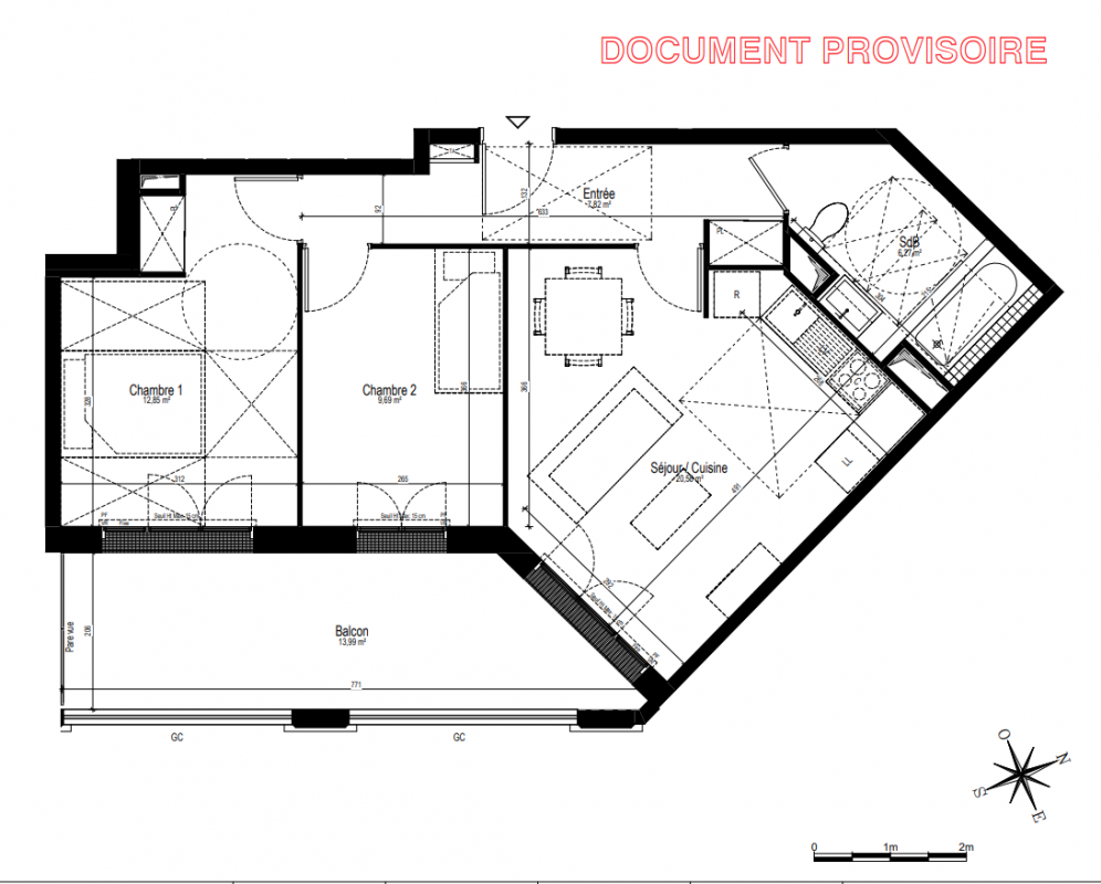 Plan du lot