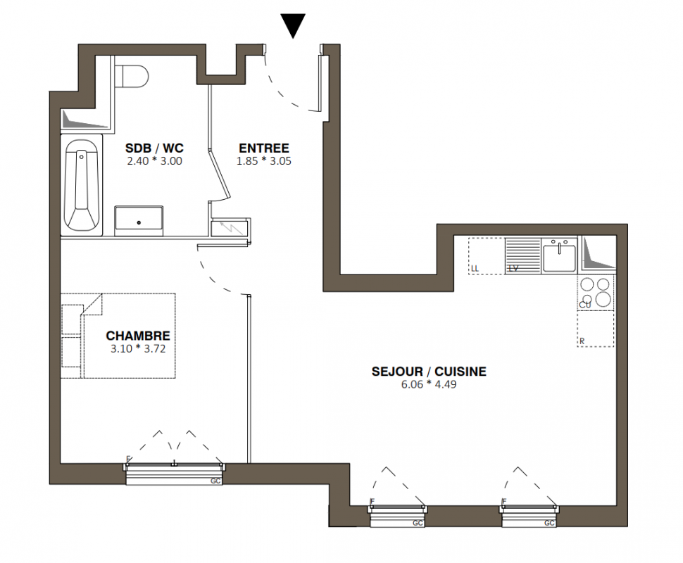 Plan du lot