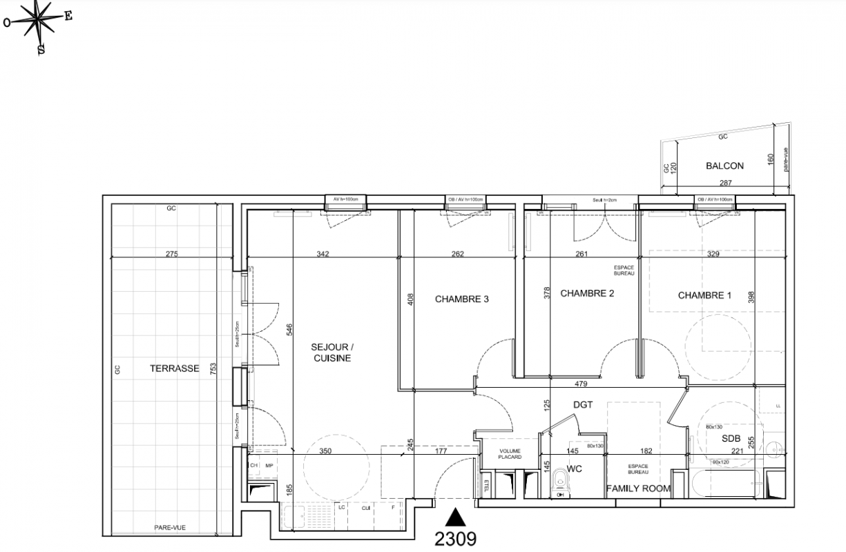 Plan du lot