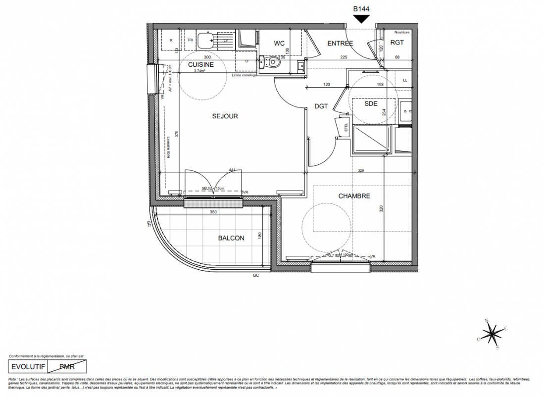 Plan du lot