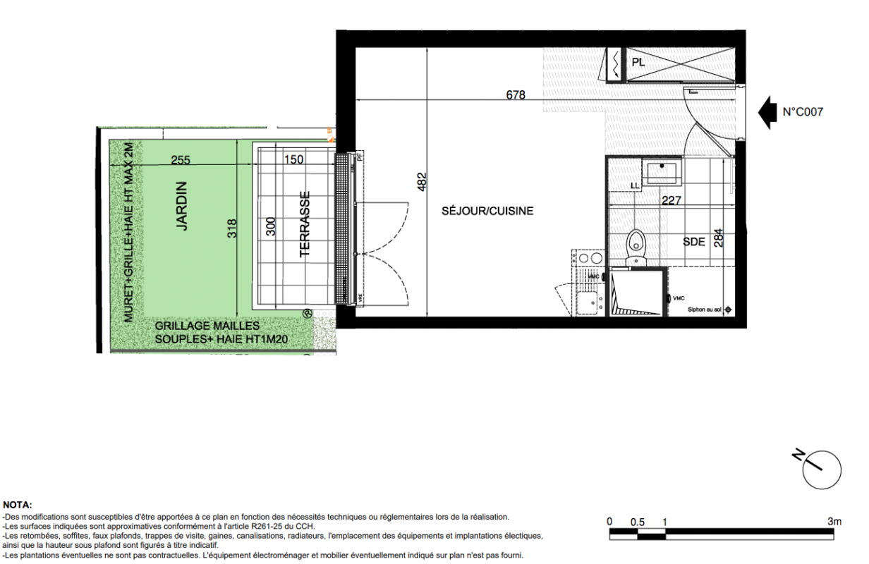 Plan du lot