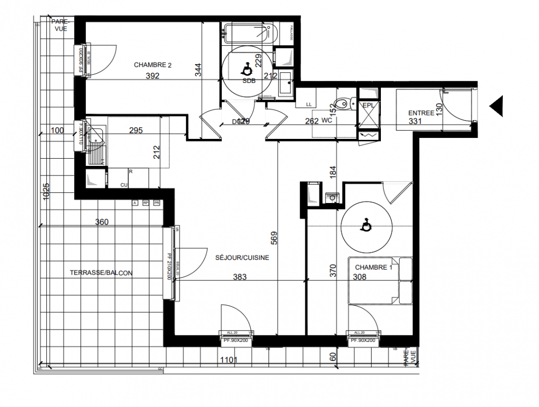 Plan du lot
