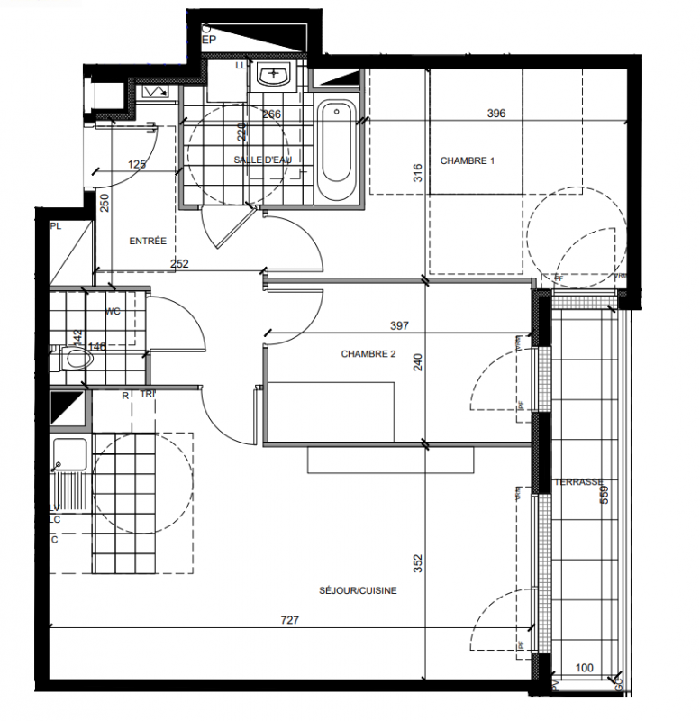 Plan du lot