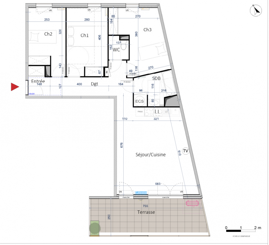 Plan du lot