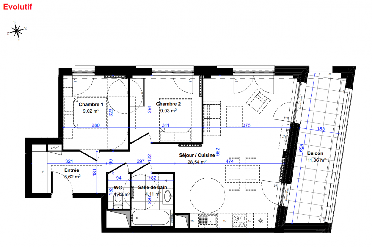 Plan du lot