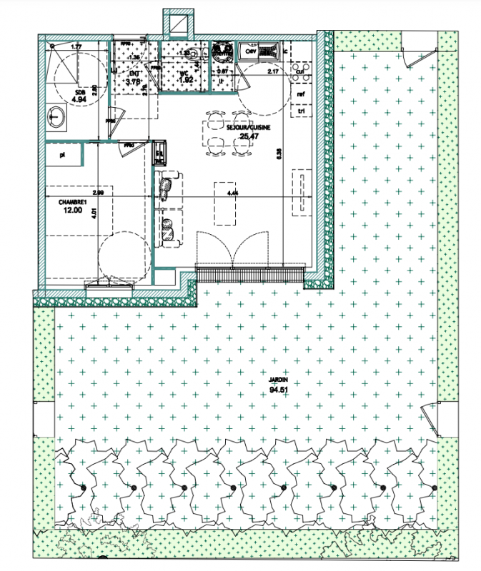 Plan du lot