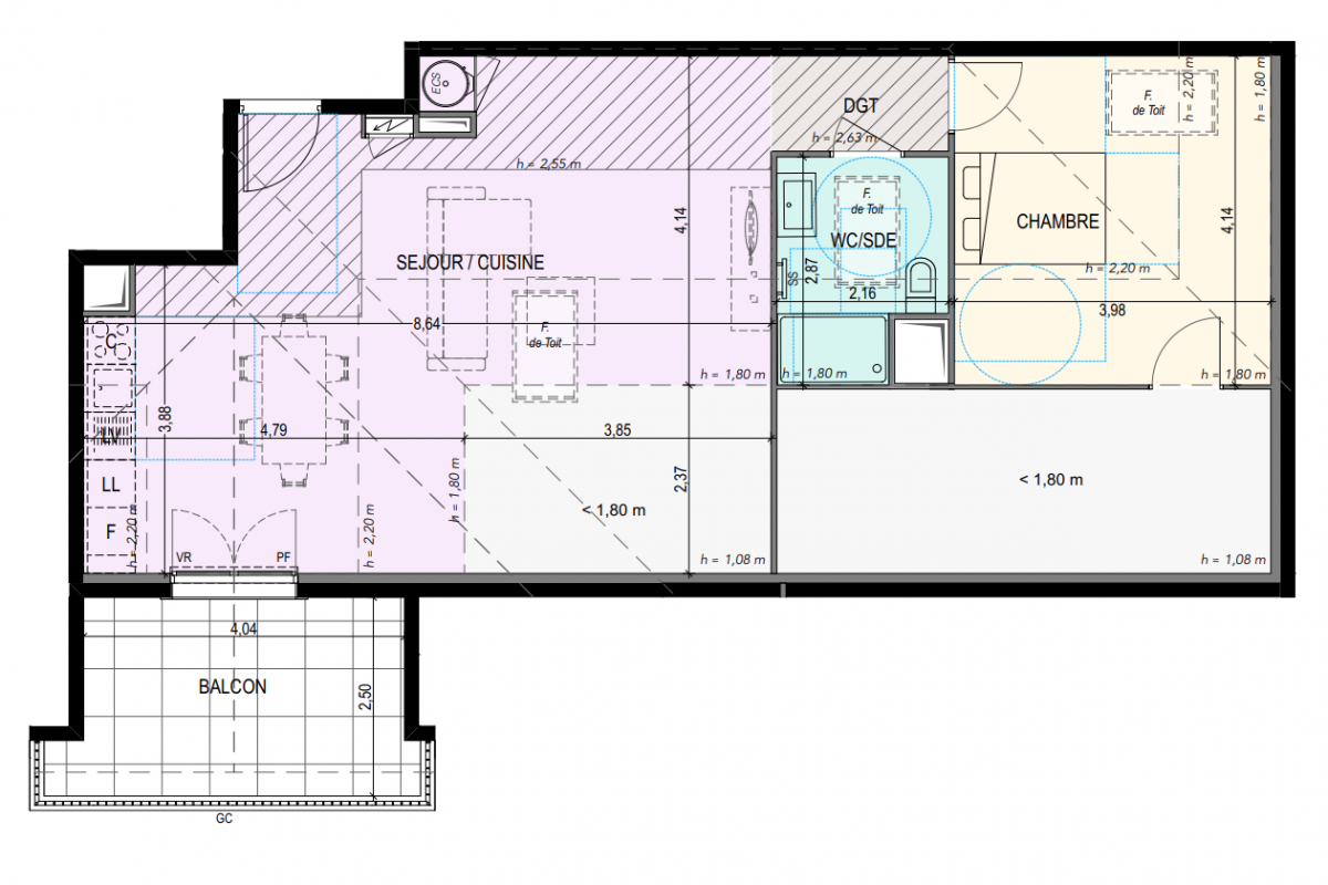 Plan du lot