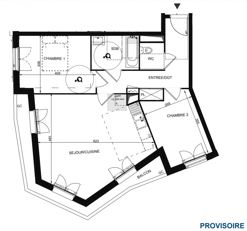 Plan du lot