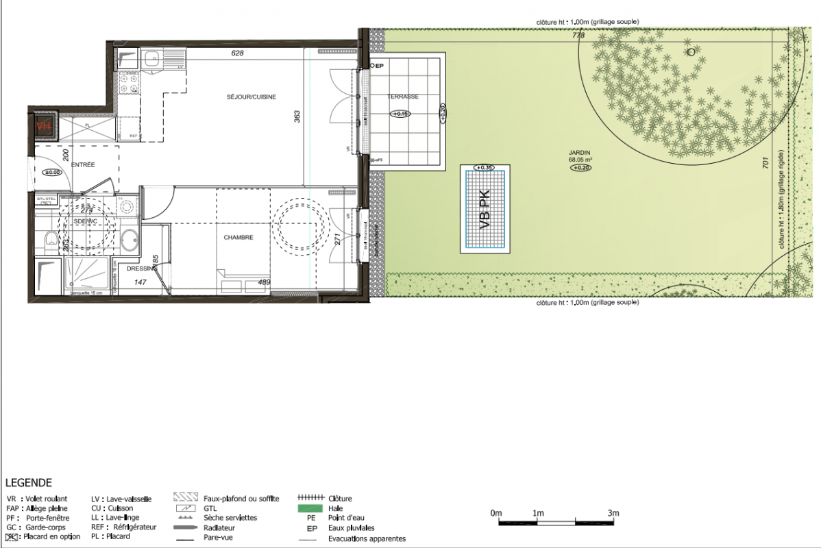 Plan du lot