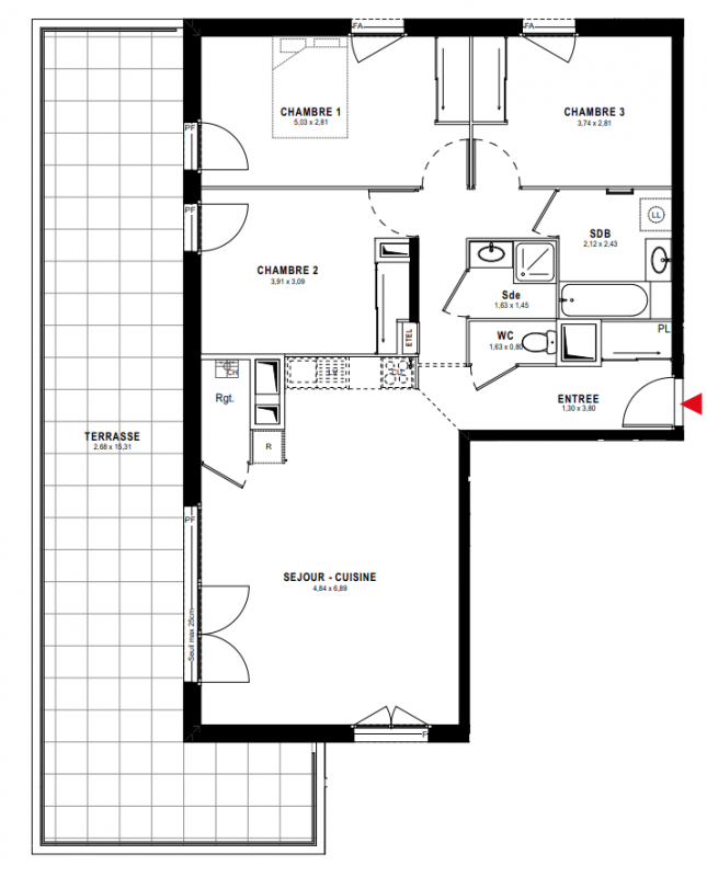 Plan du lot