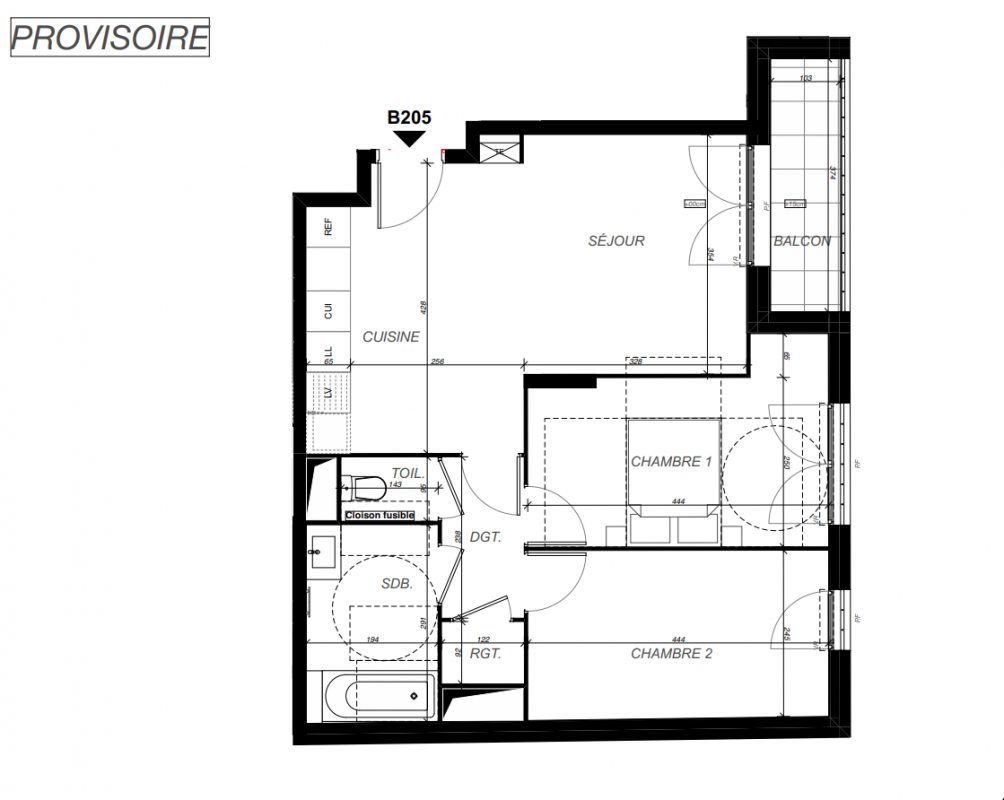 Plan du lot