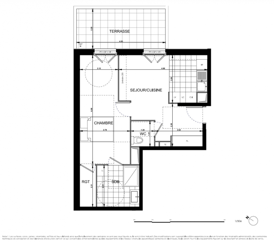 Plan du lot