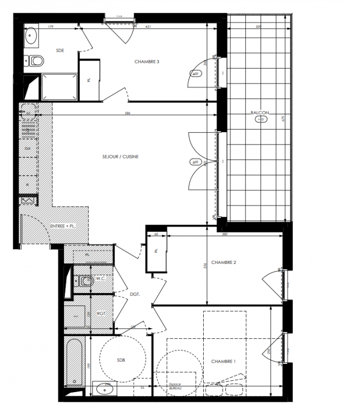Plan du lot