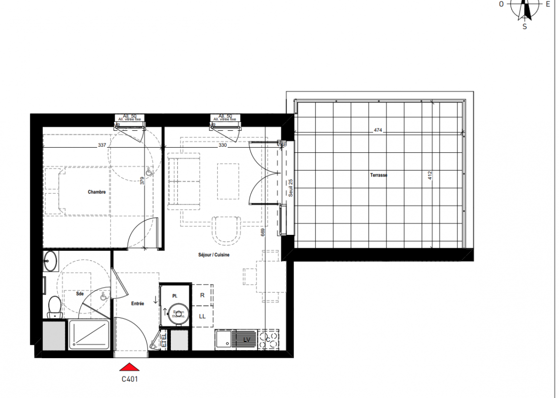 Plan du lot