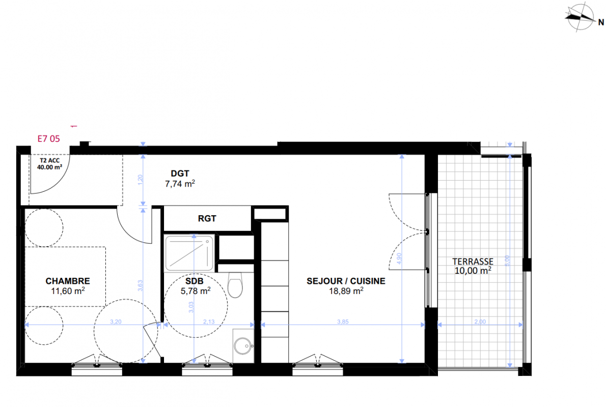 Plan du lot