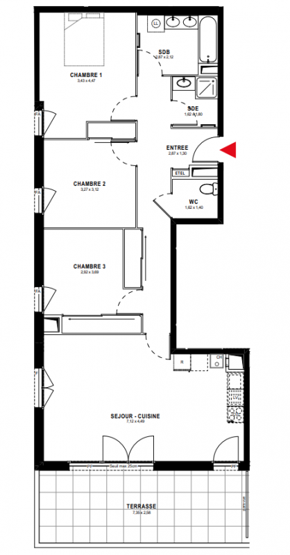 Plan du lot