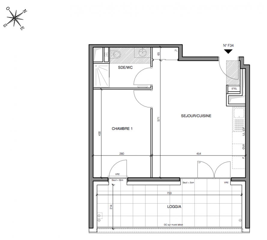 Plan du lot