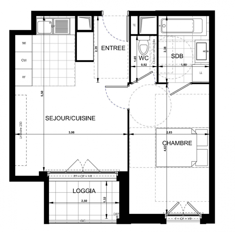 Plan du lot
