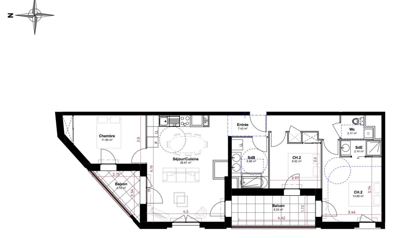 Plan du lot