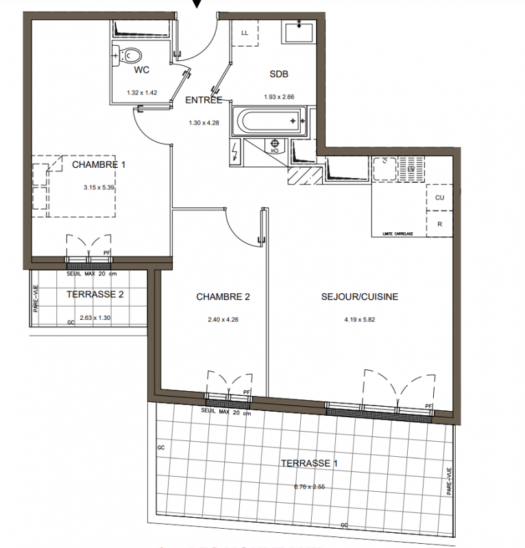 Plan du lot