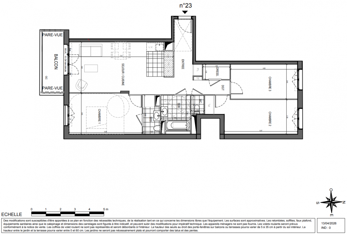 Plan du lot