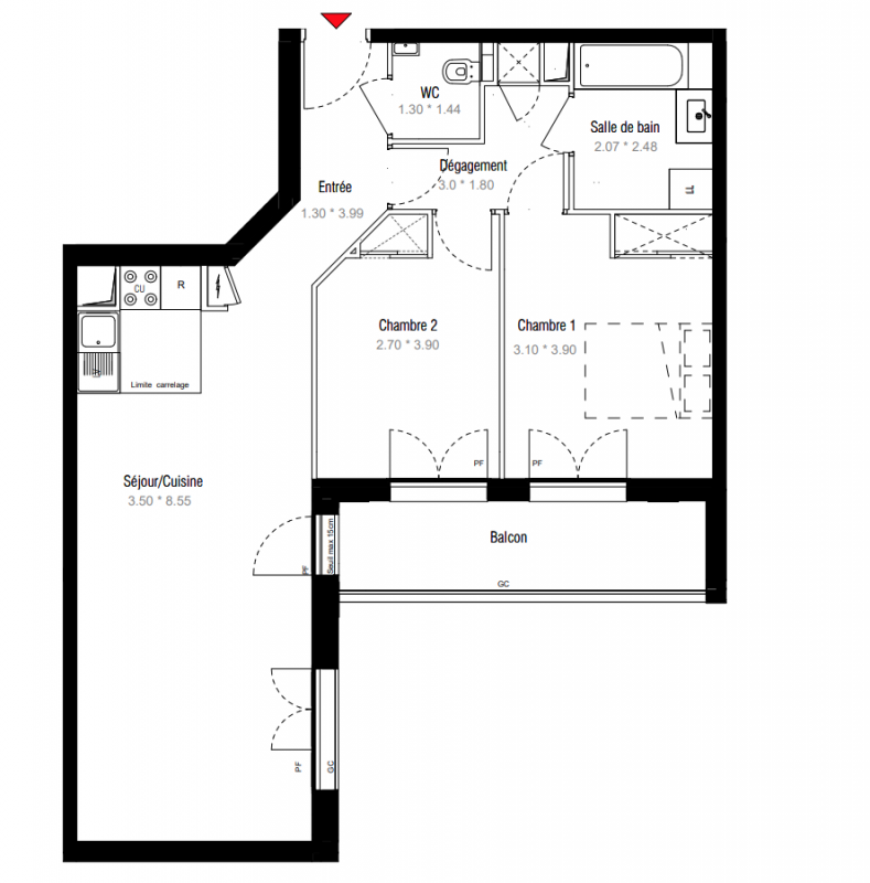 Plan du lot