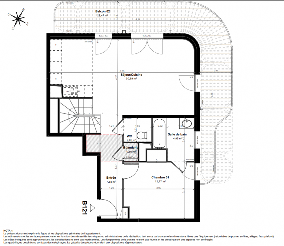 Plan du lot