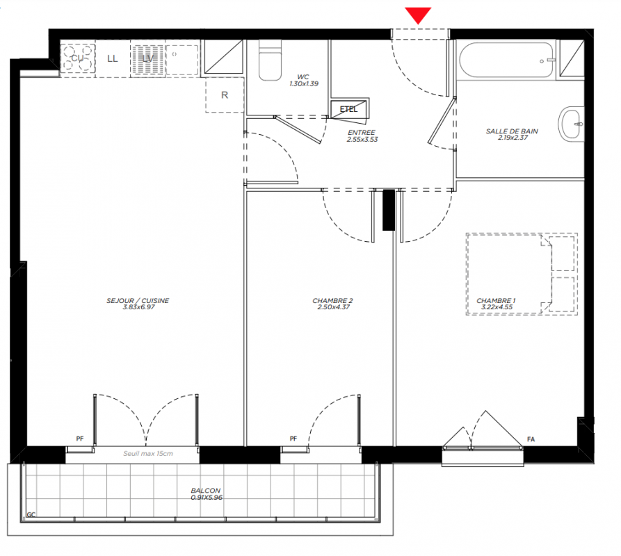 Plan du lot