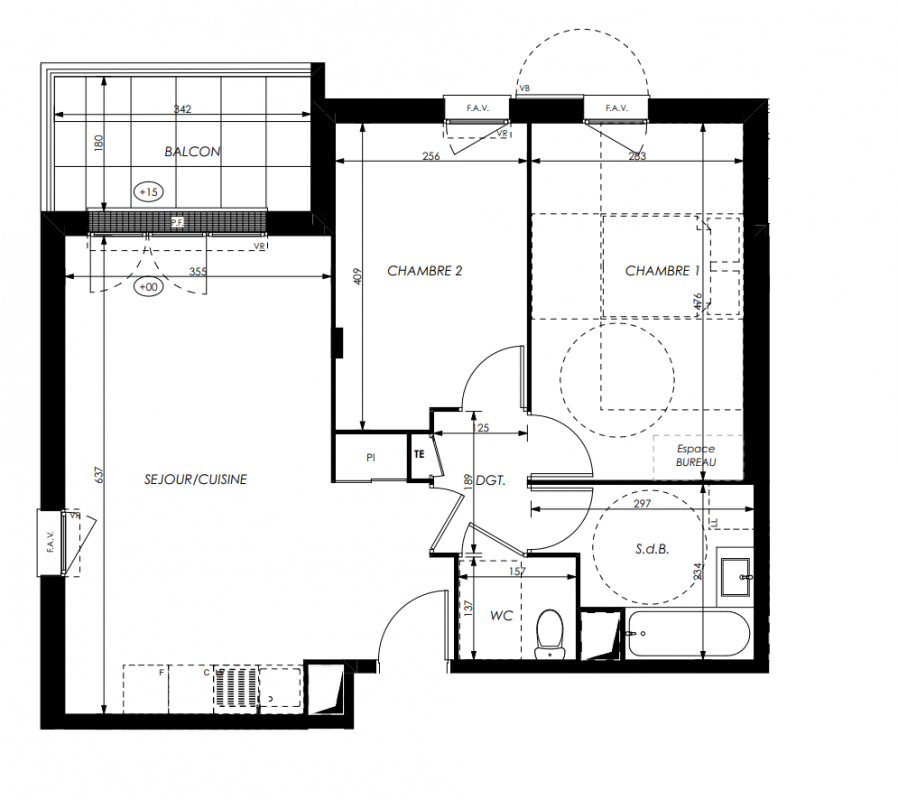Plan du lot